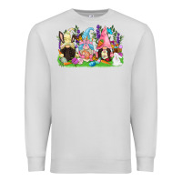 Dove Grey Easter gnomes Easter Day Premium Sweatshirt - CowGirlArtShop