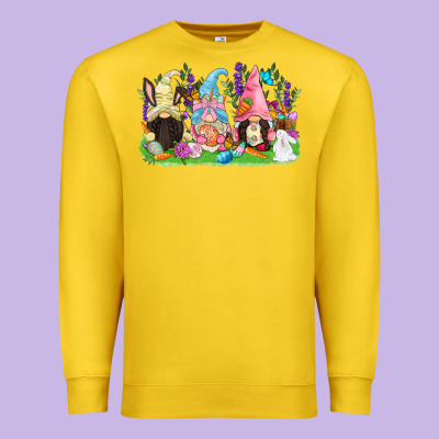 Easter Gnomes Easter Day Premium Sweatshirt Designed By Cowgirlartshop