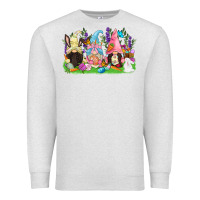 Oatmeal Heather Easter gnomes Easter Day Premium Sweatshirt - CowGirlArtShop