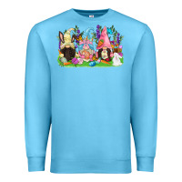 Ocean Blue Easter gnomes Easter Day Premium Sweatshirt - CowGirlArtShop