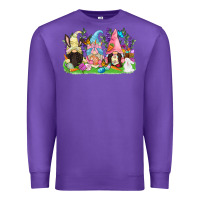 Purple Easter gnomes Easter Day Premium Sweatshirt - CowGirlArtShop