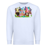White Easter gnomes Easter Day Premium Sweatshirt - CowGirlArtShop