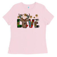 Bubblegum Pink love christmas Ladies Tee - JahusDesignShop