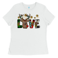 White love christmas Ladies Tee - JahusDesignShop