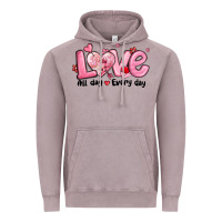 Vintage Zinc love all day every day Vintage Hoodie - MaliasSmallBusiness