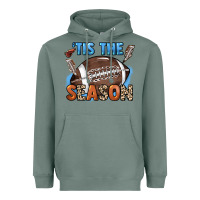 Sage Tis the season lightning bolt Heavyweight Hoodie - HowdyJamesFarm
