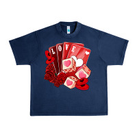 Valentines Day Feeling Lucky Urban Heavy Tee | Teevron
