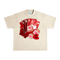 Sandshell valentines day feeling lucky Urban Heavy Tee - NancyCooperArtShop