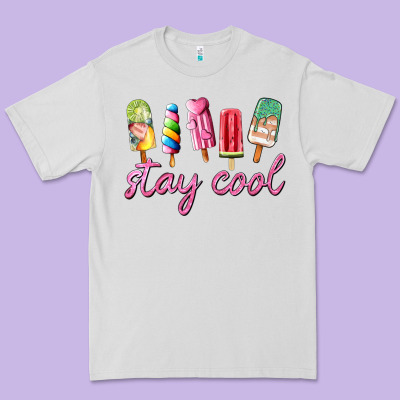 Stay Cool Premium Tee Designed By Adodesignshop