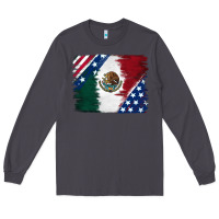 Smoke Mexican With American Flag Long Sleeve Tee - RanaPortraitStore