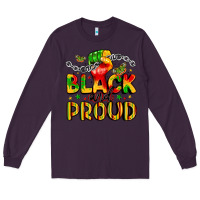 Plum empowerment and celebration design Long Sleeve Tee - LillyAllenDesigns