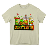 Mossy juneteenth afro coffee cups Heavy Core Tee - Jasminsmagicworld