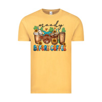 Vintage Mustard moody before coffee Vintage Tee - MaliasSmallBusiness