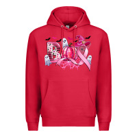 Cardinal boo pink pumpkin witch breast cancer Premium Hoodie - CowGirlArtShop