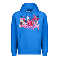 True Royal boo pink pumpkin witch breast cancer Premium Hoodie - CowGirlArtShop