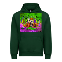 Forest Green one spooky nurse tumbler Urban Hoodie - BundleAndBundleShop