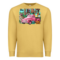 Antique Gold The hunt is on Easter Day Premium Sweatshirt - CowGirlArtShop