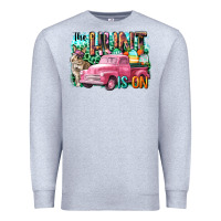 Heather Grey The hunt is on Easter Day Premium Sweatshirt - CowGirlArtShop