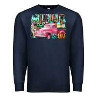 Navy The hunt is on Easter Day Premium Sweatshirt - CowGirlArtShop