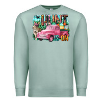 Seafoam The hunt is on Easter Day Premium Sweatshirt - CowGirlArtShop