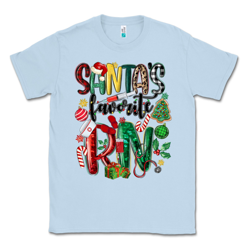 Santas Favorite Registered Nurse Classic Tee by MaliasSmallBusiness | Teevron