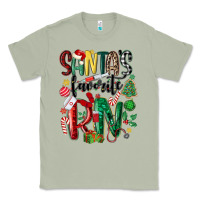 Matcha santas favorite registered nurse Classic Tee - MaliasSmallBusiness