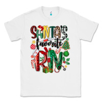 White santas favorite registered nurse Classic Tee - MaliasSmallBusiness