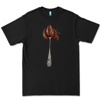 Black spoon with chocolate Premium Tee - AdoDesignShop