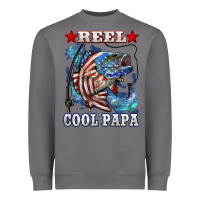 Storm reel cool papa american flag bass fishing Heavyweight Sweatshirt - LillyAllenDesigns