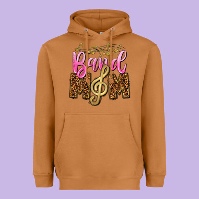 Band Mom Mother's Day Heavyweight Hoodie Designed By Cowgirlartshop