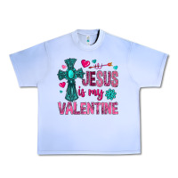 Grape Ice jesus is my valentine Urban Heavy Tee - NancyCooperArtShop