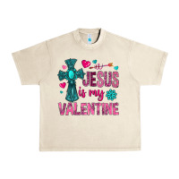 Sandshell jesus is my valentine Urban Heavy Tee - NancyCooperArtShop
