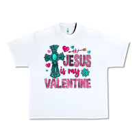 White jesus is my valentine Urban Heavy Tee - NancyCooperArtShop