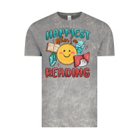 Cloud Rock happiest when i'm reading Vintage Tee - MaliasSmallBusiness