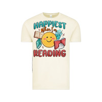 Vintage Arctic happiest when i'm reading Vintage Tee - MaliasSmallBusiness