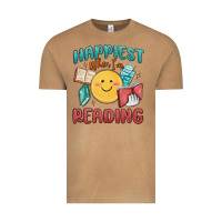 Vintage Camel happiest when i'm reading Vintage Tee - MaliasSmallBusiness