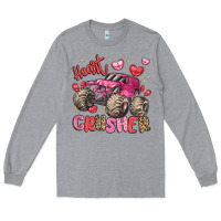Heather Grey name monster truck heartbreaker Long Sleeve Tee - LillyAllenDesigns