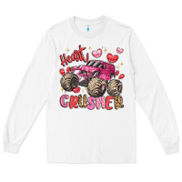 White name monster truck heartbreaker Long Sleeve Tee - LillyAllenDesigns