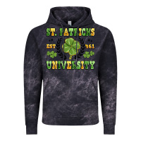 Cloud Black st. patricks university Vintage Hoodie - MaliasSmallBusiness