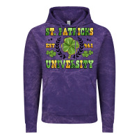 Cloud Purple st. patricks university Vintage Hoodie - MaliasSmallBusiness