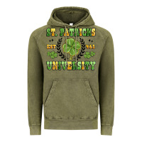 Vintage Olive st. patricks university Vintage Hoodie - MaliasSmallBusiness