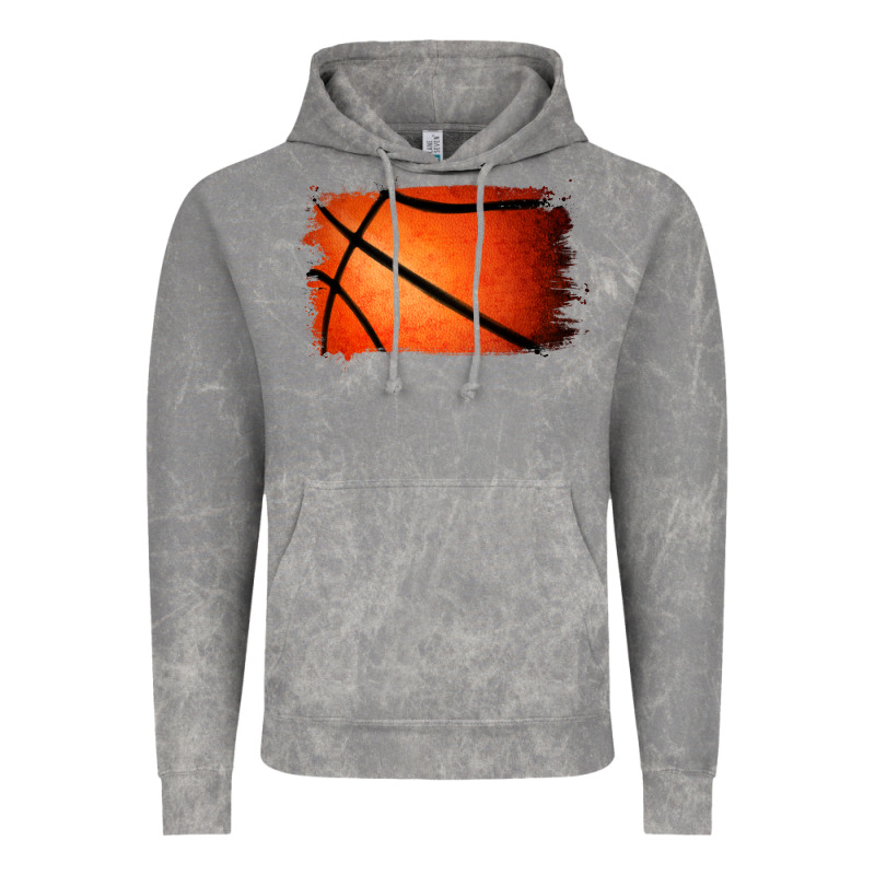 Basketball Brushstroke Vintage Hoodie by Jasminsmagicworld | Teevron