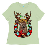 Matcha christmas horseshoe Ladies Tee - JahusDesignShop