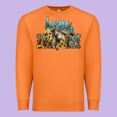 Horse Mom Mother's Day Premium Sweatshirt Designed By Howdyjamesfarm