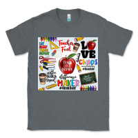 Charcoal Heather teacher Classic Tee - MaliasSmallBusiness