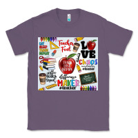 Lavender teacher Classic Tee - MaliasSmallBusiness