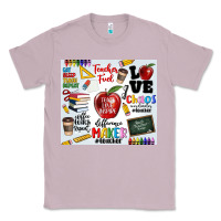 Lilac teacher Classic Tee - MaliasSmallBusiness
