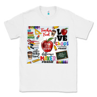 White teacher Classic Tee - MaliasSmallBusiness