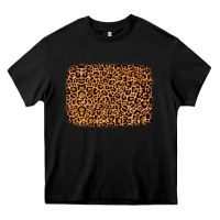 Black leopard glitter background Heavy Core Tee - JahusDesignShop