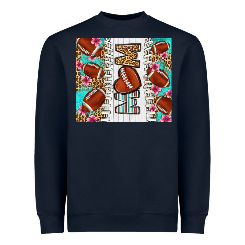 American Football Mom Heavyweight Sweatshirt by LillyAllenDesigns | Teevron
